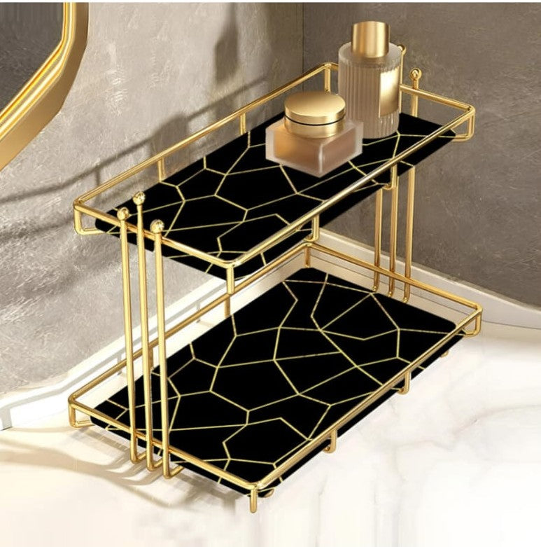2-Tier Luxury Vanity Storage