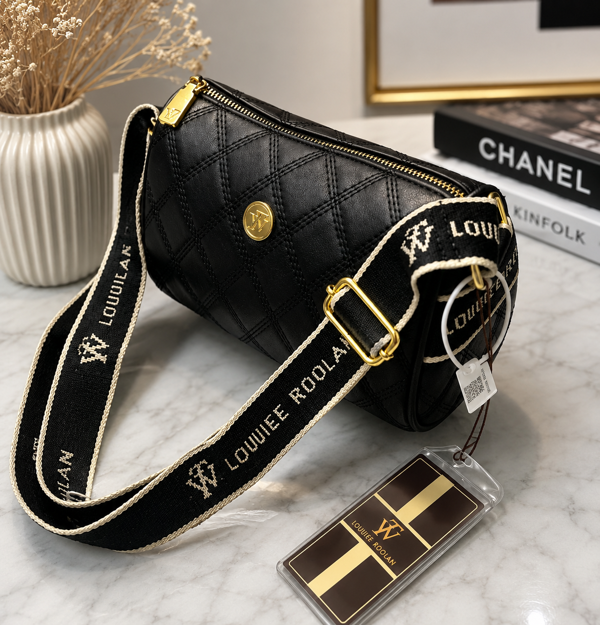 Louuiee Roolan Quilted Crossbody Bag