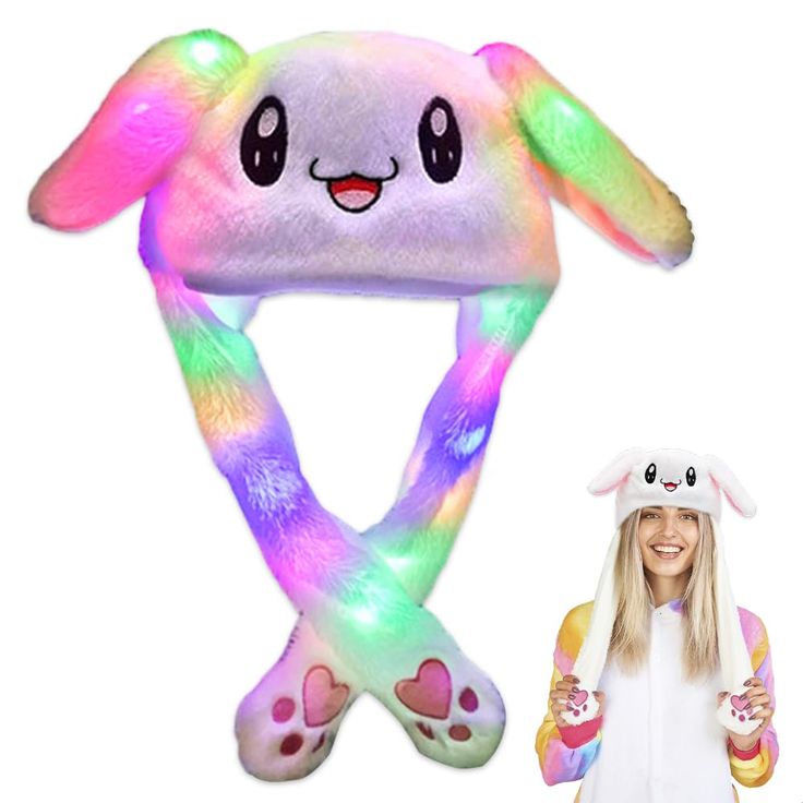 Funny Plush Bunny Hat