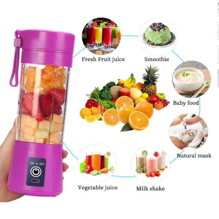 Rechargeable Juicer machine - 6 Blades