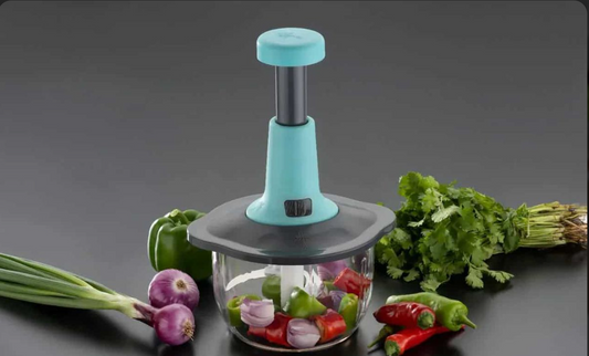 Push Manual Vegetable Chopper Hand Operator