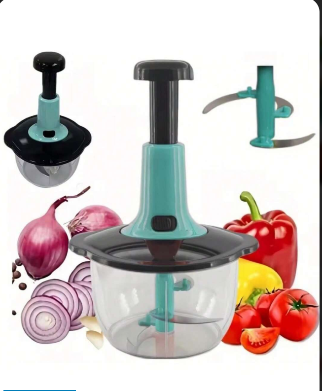 Push Manual Vegetable Chopper Hand Operator