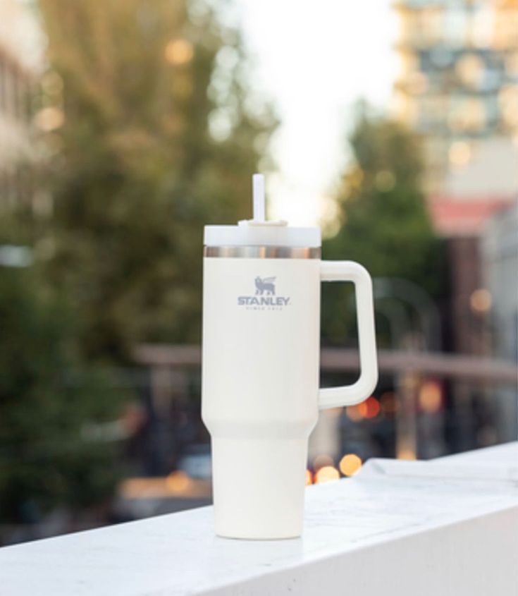 white stanley tumbler 40 oz