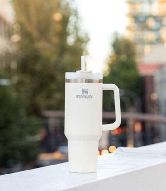 white stanley tumbler 40 oz