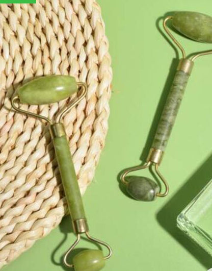Flawless Jade Roller With Stone (Marble) Face Roller Flawless Facial Massager