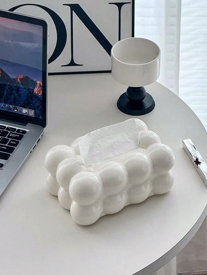 Bubble shape tissue box holder