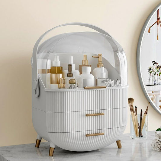 Luxury cosmetics organizer