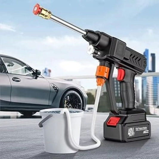 Cordless water pressure gun