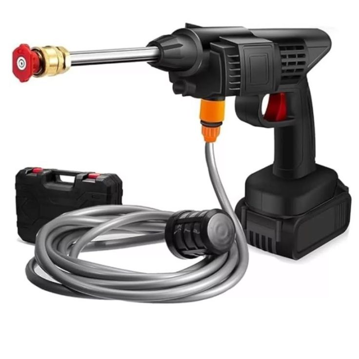 Cordless water pressure gun