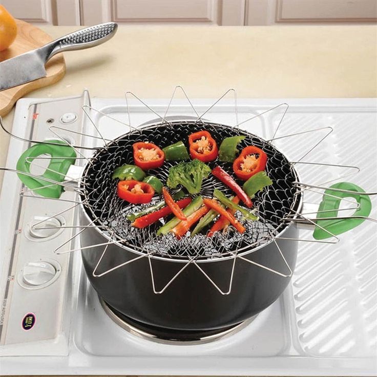 Stainless Steel Foldable Chef Basket
