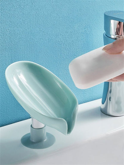 Leaf Shape Bar Soap Holder3
