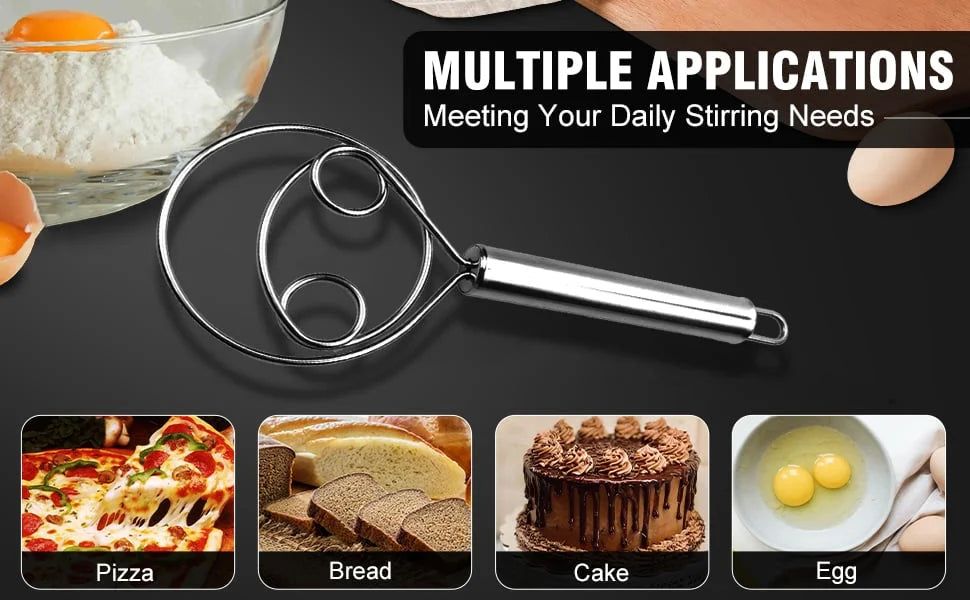 Dough Whisk Stainless